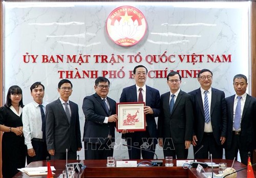 Thúc đẩy hợp tác giữa cơ quan Mặt trận Thành phố Hồ Chí Minh và Chính hiệp tỉnh Liêu Ninh, Trung Quốc - ảnh 1