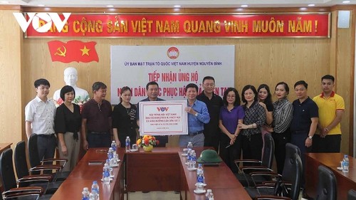 Công đoàn Đài TNVN ủng hộ đồng bào thiên tai tại Nguyên Bình, Cao Bằng - ảnh 1