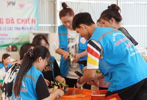 Hệ thống bếp cơm di động dã chiến: chung tay hỗ trợ đồng bào vùng lũ miền Bắc  - ảnh 2