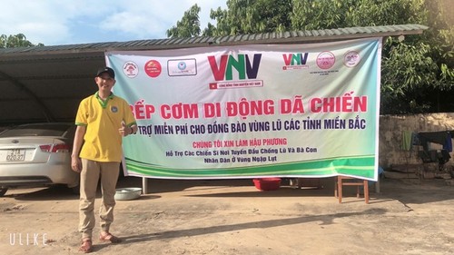 Bếp cơm di động dã chiến: kết nối tinh thần của tuổi trẻ hướng về vùng lũ - ảnh 1