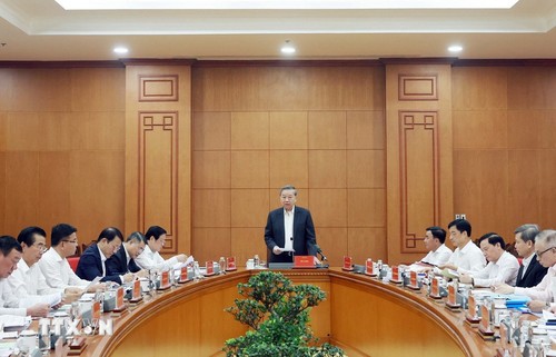 Tổng Bí thư Tô Lâm chủ trì Cuộc họp Thường trực Ban Chỉ đạo Trung ương về phòng, chống tham nhũng, lãng phí, tiêu cực - ảnh 1