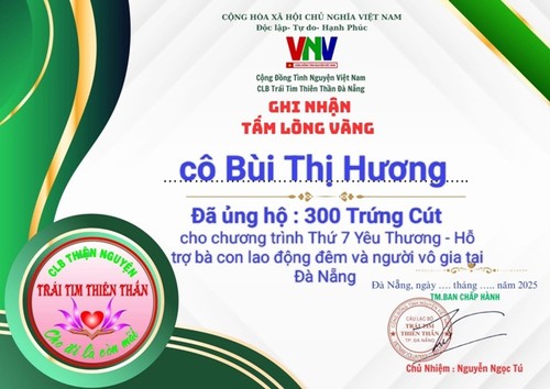 Câu lạc bộ trái tim thiên thần Đà Nẵng: lan tỏa những việc làm ý nghĩa - ảnh 5
