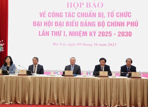 Đại hội Đại biểu Đảng bộ Chính phủ lần thứ nhất, nhiệm kỳ 2025-2030, diễn ra ngày 12-13/10 - ảnh 1