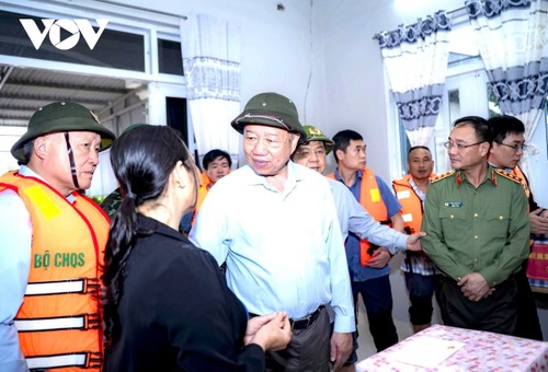 Tổng Bí thư Tô Lâm- Nước rút đến đâu nhanh chóng ổn định cuộc sống cho bà con  - ảnh 1