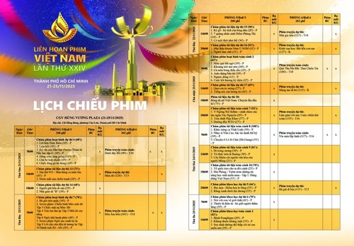Từ hôm nay phát vé miễn phí Liên hoan phim Việt Nam lần thứ XXIV  - ảnh 1