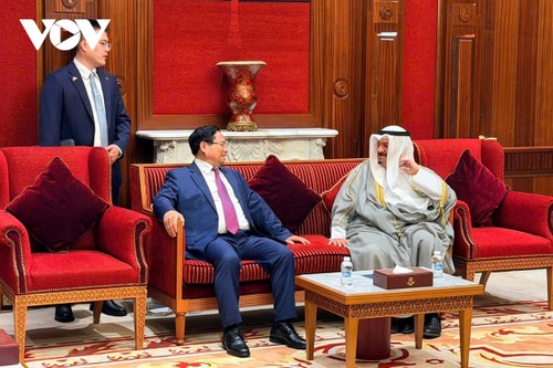Toàn cảnh chuyến thăm chính thức Kuwait của Thủ tướng Phạm Minh Chính và Phu nhân - ảnh 6