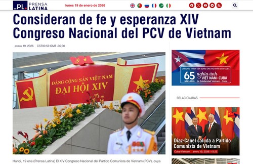 Đại hội lần thứ XIV của Đảng CSVN: Prensa Latina khai trương chuyên mục về sự kiện trọng đại của Việt Nam  - ảnh 1