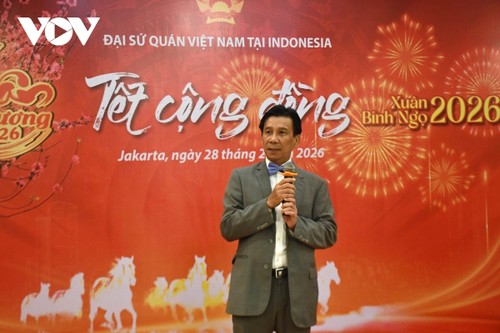 Cộng đồng người Việt tại Indonesia mừng xuân Bính Ngọ 2026 - ảnh 1