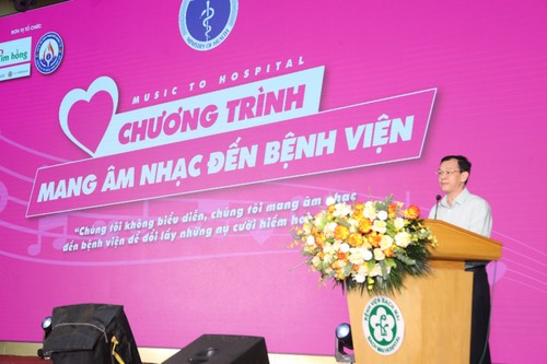 Bữa tiệc âm nhạc đa sắc màu dành cho bệnh nhân ở Bệnh viện Bạch Mai - ảnh 3