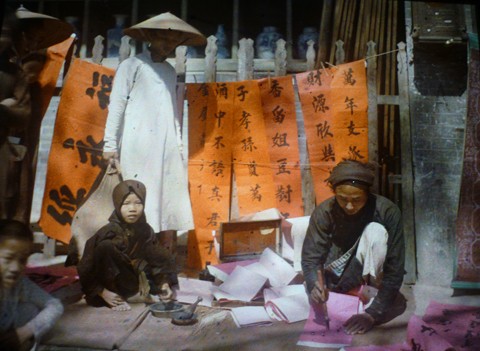 Exposición de fotos en color de autor francés sobre Hanoi - ảnh 4