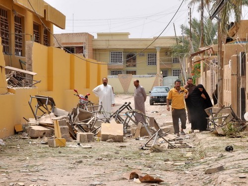 Fuerza iraquíes atacan rebeldes en Fallujah  - ảnh 1