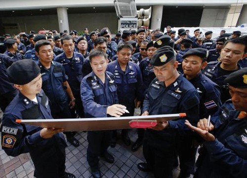 Protesta en Tailandia por libertad y democracia  - ảnh 1