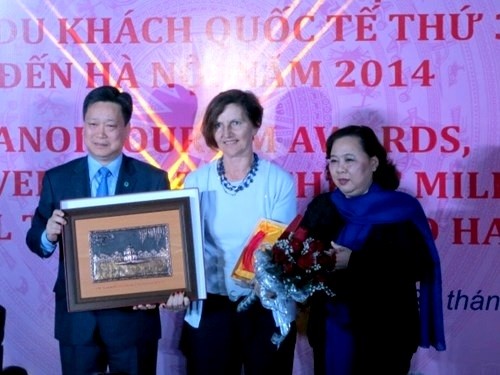 Recibe Hanoi turista número 3 millones en 2014 - ảnh 1