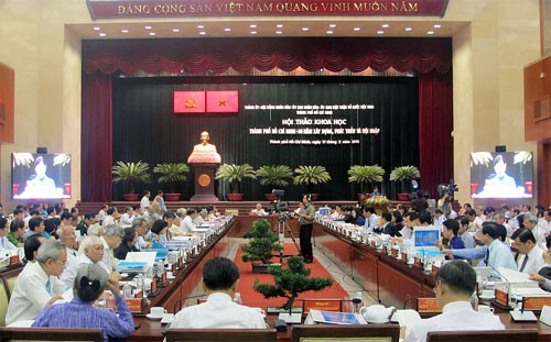 Conferencia científica “Ciudad Ho Chi Minh - 40 aniversario" - ảnh 1