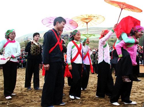 Casamiento de los Giay en Lao Cai  - ảnh 2