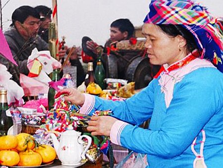 Casamiento de los Giay en Lao Cai  - ảnh 1