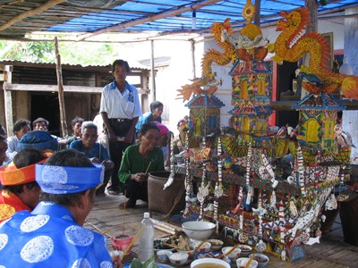 Ceremonia de despedida al muerto de los Raglai   - ảnh 1