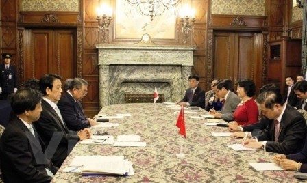 Cooperación parlamentaria entre Vietnam y Japón  - ảnh 1