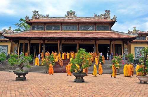 Pagodas de Hue: arquitectura simbólica vietnamita - ảnh 1