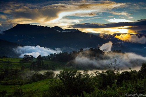 Impresionante naturaleza en trayecto Sapa – Y Ty  - ảnh 7