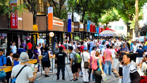 Abre puertas Calle de libros en Ciudad Ho Chi Minh - ảnh 2