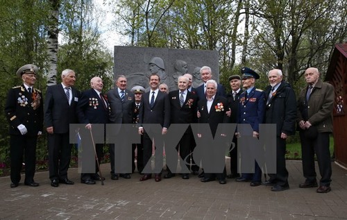 Rusia festeja el 71 aniversario del triunfo frente al fascismo - ảnh 1