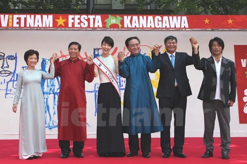 Efectúan Festival Cultural de Vietnam en la prefectura japonesa de Kanagawa - ảnh 1