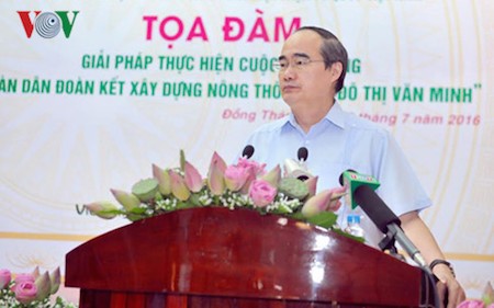 Impulsan en Vietnam campaña para construir el nuevo campo y una vida urbana civilizada - ảnh 1