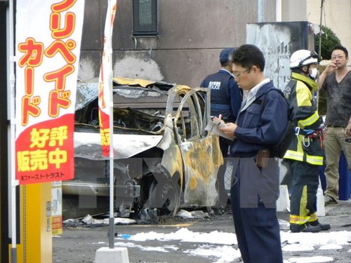 Explosión en ciudad japonesa: acto de suicidio de exmilitar de 72 años - ảnh 1