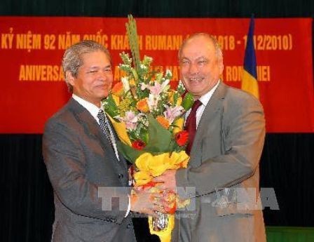 Celebran en Hanoi Día Nacional de Rumanía - ảnh 1