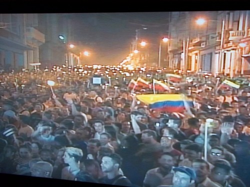 Jóvenes vietnamitas en Cuba participan en tributo a Fidel y a Martí   - ảnh 2