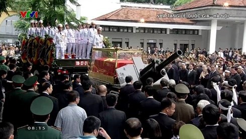 Se despiden del presidente Tran Dai Quang - ảnh 2