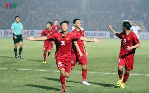 Vietnam clasifica a semifinal del Campeonato del Sudeste Asiático de Fútbol 2018 - ảnh 1