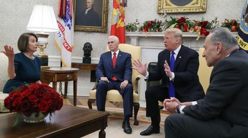 Trump amenaza con boicotear al Gobierno si no logra fondos para muro con México - ảnh 1