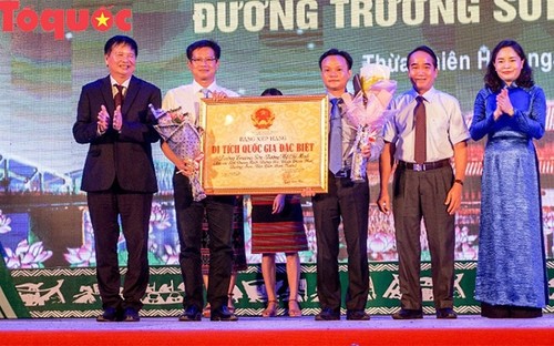 Reconocen la ruta Truong Son-Ho Chi Minh como Patrimonio Nacional Especial de Vietnam - ảnh 1