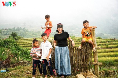 Mu Cang Chai en temporada de arroz maduro - ảnh 2