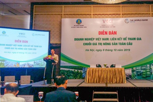 Vietnam por una mayor participación en cadena de valor global de productos agrícolas - ảnh 1