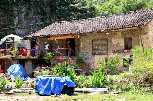 La originalidad de las casas de piedra de los Tay en Cao Bang  - ảnh 2