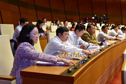 Penúltima jornada de trabajo del octavo periodo de la Asamblea Nacional de Vietnam - ảnh 1