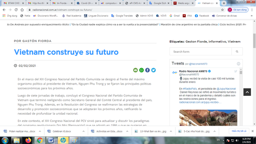 Radio Nacional Argentina resalta los resultados del XIII Congreso Nacional del Partido Comunista de Vietnam - ảnh 1