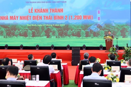 Inauguran importante central termoeléctrica en Thai Binh - ảnh 1