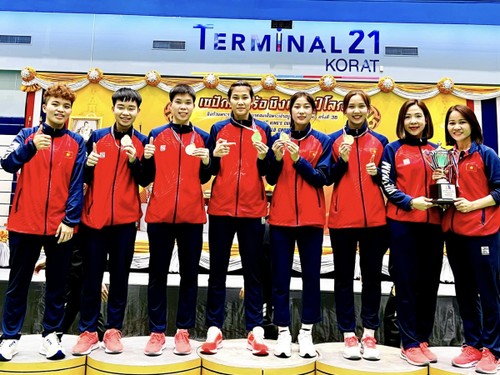 Vietnam, otra vez campeón mundial de Sepak Takraw para mujeres - ảnh 1