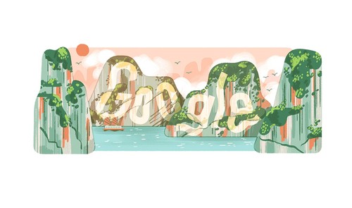 Bahía de Ha Long de Vietnam homenajeada por Google  - ảnh 1