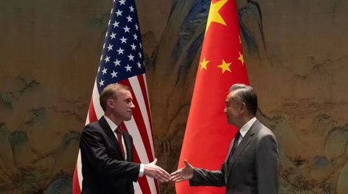 China y Estados Unidos realizan nueva ronda de intercambios estratégicos en Beijing - ảnh 1