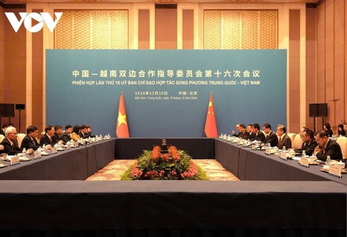 Vietnam y China realizan XVI Reunión del Comité Directivo para la cooperación bilateral - ảnh 1