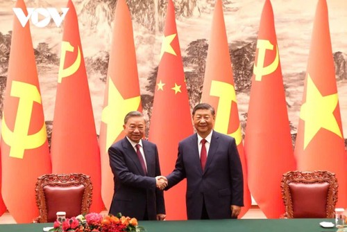 Xi Jinping inicia visita de Estado a Vietnam - ảnh 1