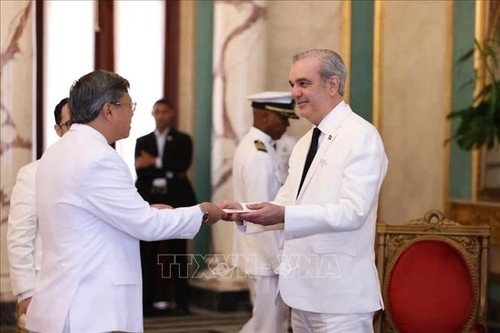 Presidente dominicano ratifica interés de afianzar relaciones con Vietnam - ảnh 1