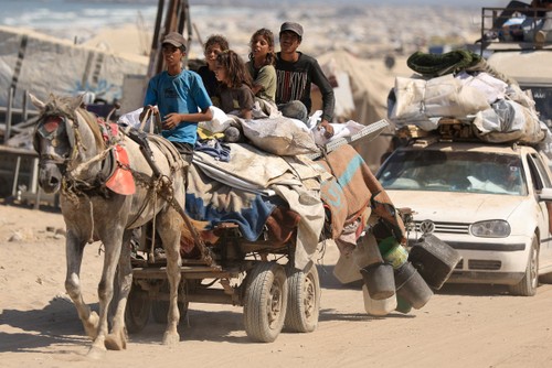 Ejército israelí ordena la mayor evacuación de la historia para la ciudad de Gaza - ảnh 1