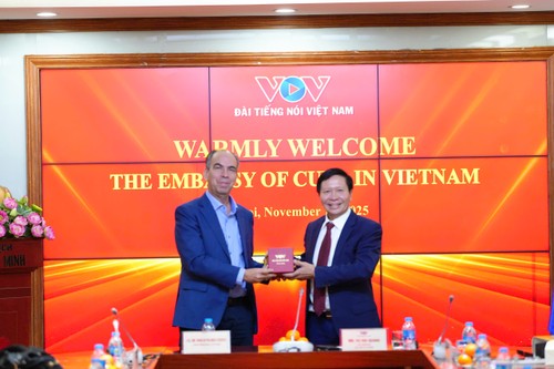 La Voz de Vietnam busca reforzar conexión con el sector de prensa de Cuba - ảnh 4