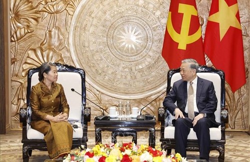 To Lam: Vietnam siempre concede importancia al desarrollo de relaciones con Camboya - ảnh 1